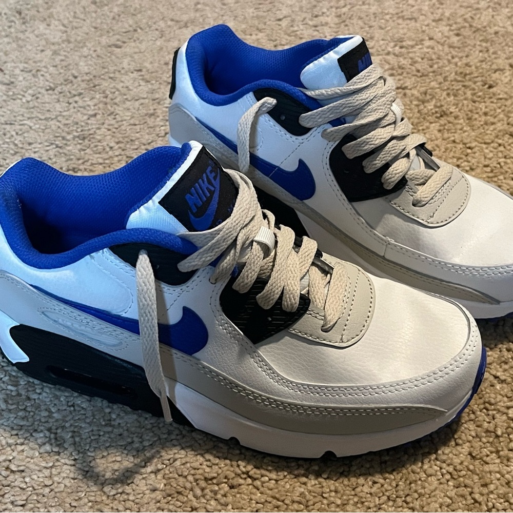 Nike Kids' Sneakers in Blue, Black, and White